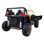 Elektrické autíčko Buggy ATV Racing Dvojmiestne!!! Zlatá - 4 X 200 W - 24V7Ah